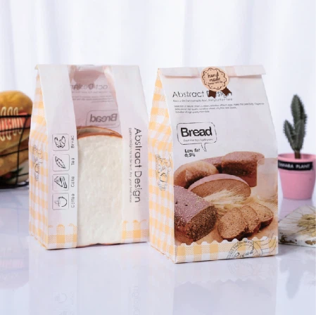 Food Pastry Bread Oil Paper Packaging Bag