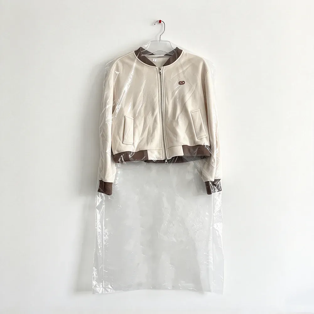 clear hanging garment bags
