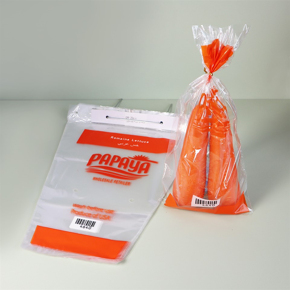 Fresh Produce Wicketed Poly Bags