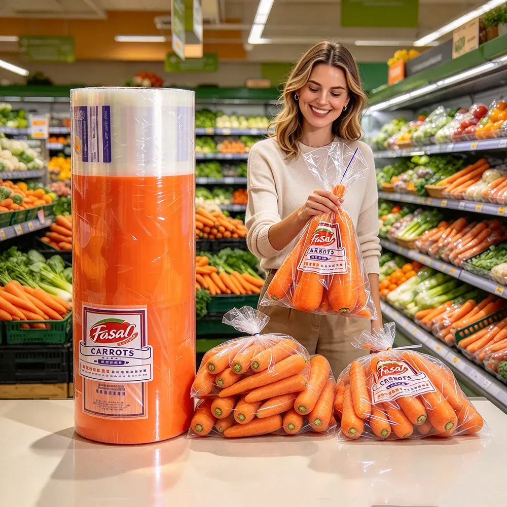 Why Are Vegetable Bag Rolls Popular for Supermarket Produce Packaging?