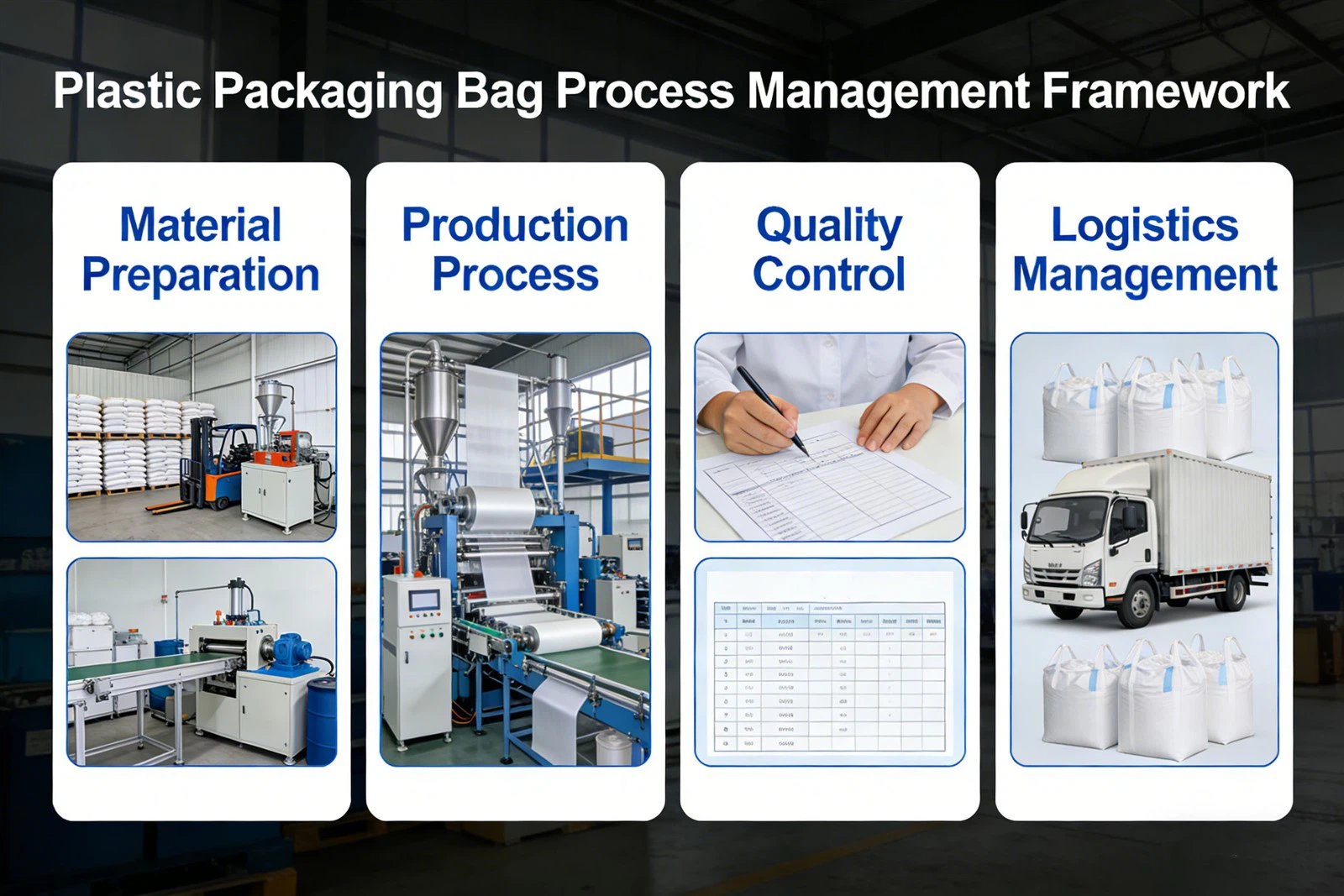 Plastic Packaging Bag Process Management Framework Plastic Packaging Bag Process Management Framework
