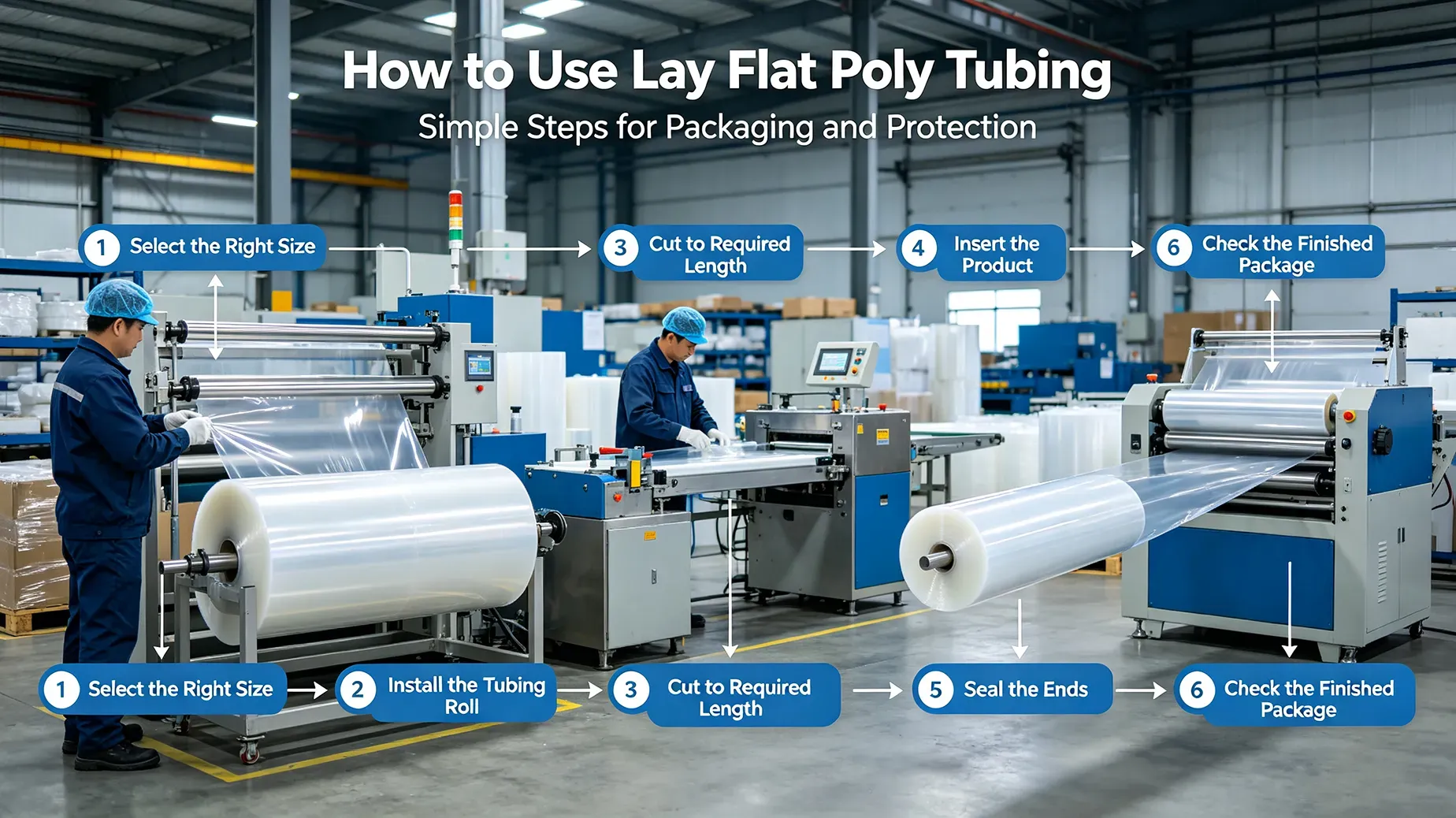 How to Use Lay Flat Poly Tubing How to Use Lay Flat Poly Tubing