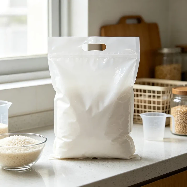 PE rice packaging bag PE rice packaging bag