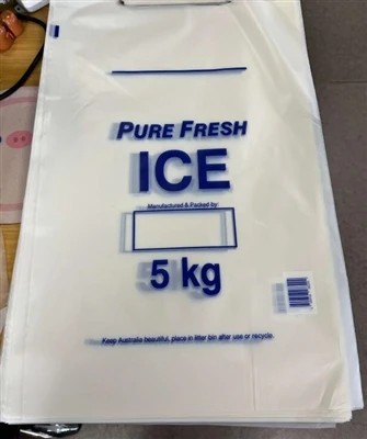 Differences in The Production Technology Of Biodegradable 5KG Ice Bags