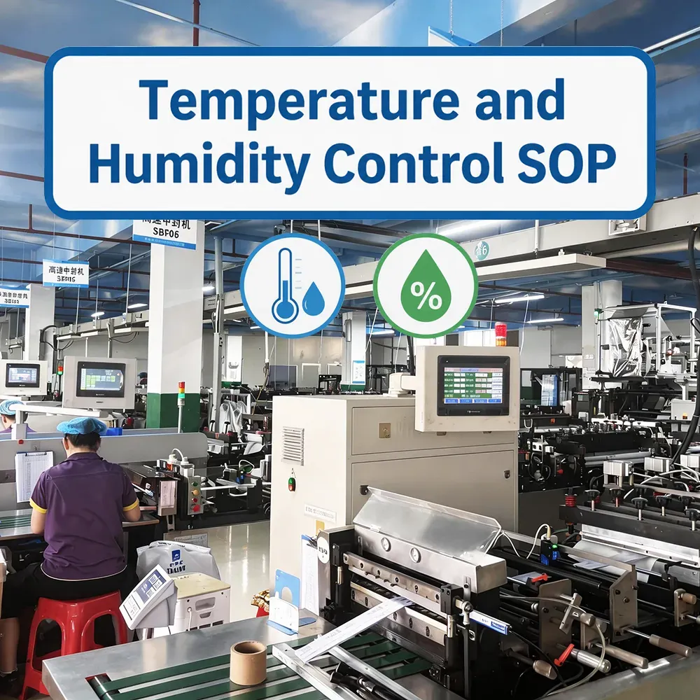 Temperature And Humidity Control SOP in Plastic Packaging Bag Manufacturing P...