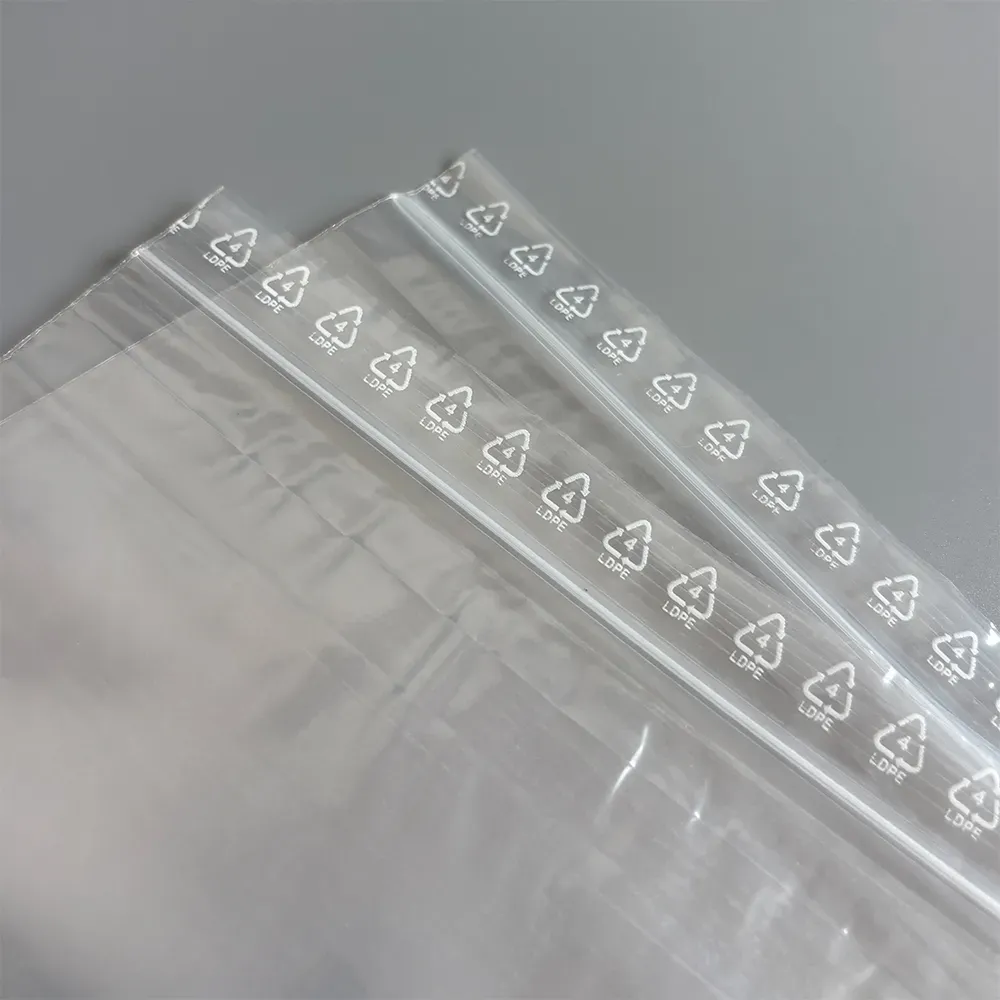 Clear Zip Lock Packaging Bags: Lip Printing Vs. Front Printing Explained