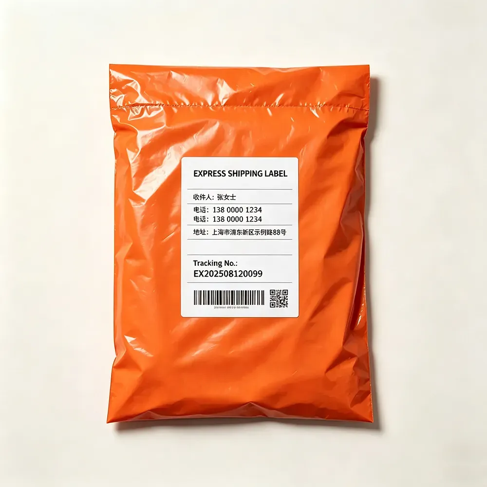 Orange Mailing Bags