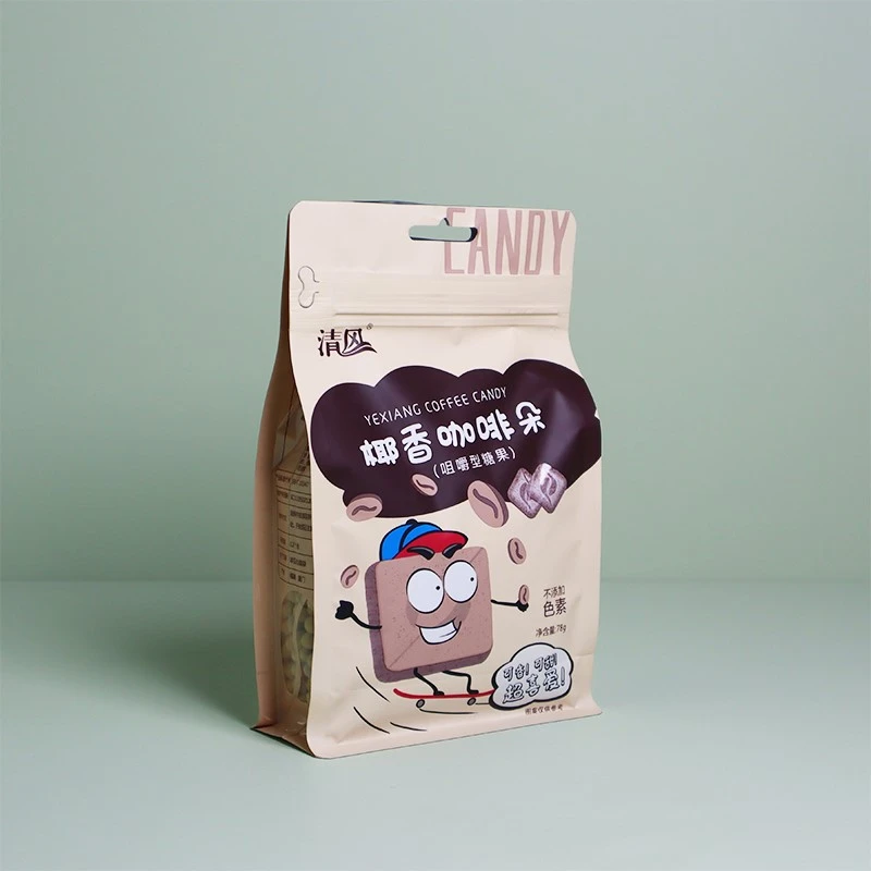 ight-Sided Sealing Standing Clip Chain Food Composite Bag ight-Sided Sealing Standing Clip Chain Food Composite Bag
