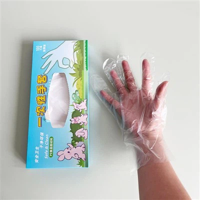 Disposable Clear Plastic Gloves