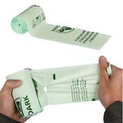 Environmentally friendly biodegradable garbage bags