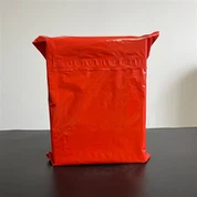 Red mail bag