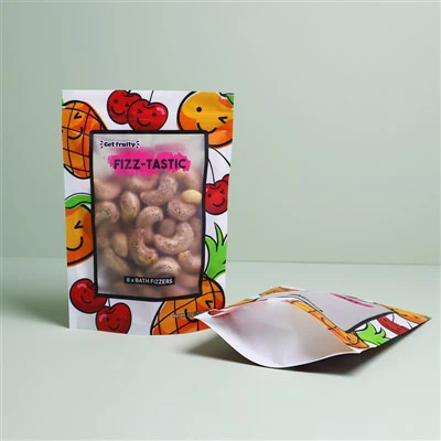 stand up pouch with window