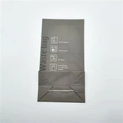 Paper flat mouth travel motion sickness bag